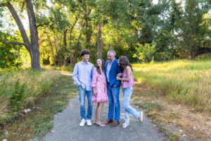 Littleton high school senior and family photographer Colorado photography Fly'N B park Highlands Ranch Mansion water flowers class of 2026 Arapahoe teacher brother sister mother father summer dress vibe