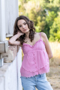 Littleton high school senior and family photographer Colorado photography Fly'N B park Highlands Ranch Mansion water flowers class of 2026 Arapahoe teacher brother sister mother father summer dress vibe teens