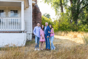 Littleton high school senior and family photographer Colorado photography Fly'N B park Highlands Ranch Mansion water flowers class of 2026 Arapahoe teacher brother sister mother father summer dress vibe teens