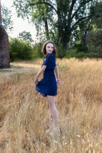 Littleton high school senior and family photographer Colorado photography Fly'N B park Highlands Ranch Mansion water flowers class of 2026 Arapahoe teacher brother sister mother father summer dress vibe teens