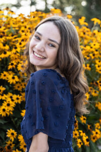 Littleton high school senior and family photographer Colorado photography Fly'N B park Highlands Ranch Mansion water flowers class of 2026 Arapahoe teacher brother sister mother father summer dress vibe teens