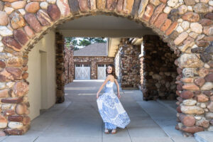 Littleton high school senior and family photographer Colorado photography Fly'N B park Highlands Ranch Mansion water flowers class of 2026 Arapahoe teacher brother sister mother father summer dress vibe teens