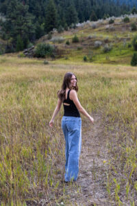 Littleton high school senior photographer Colorado Lair O' the Bear Park Morrison photography sunset teen teenager Highlands Ranch summer class of 2026