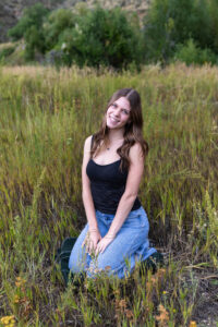 Littleton high school senior photographer Colorado Lair O' the Bear Park Morrison photography sunset teen teenager Highlands Ranch summer class of 2026