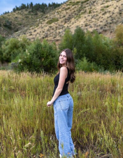 Littleton high school senior photographer Colorado Lair O' the Bear Park Morrison photography sunset teen teenager Highlands Ranch summer class of 2026