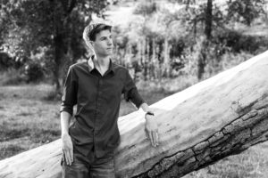 Littleton high school senior photographer Colorado Chatfield cross country Morrison photography water river bridge engineering family sister brother dog sunset