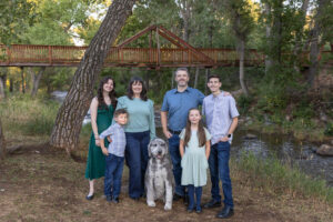 Littleton high school senior photographer Colorado Chatfield cross country Morrison photography water river bridge engineering family sister brother dog sunset