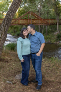 Littleton high school senior photographer Colorado Chatfield cross country Morrison photography water river bridge engineering family sister brother dog sunset