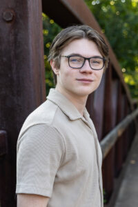 Littleton high school senior photographer Colorado teen teenager Morrison photography urban nature theater actor river water bridge Dakota Ridge