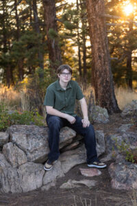 Littleton high school senior photographer Colorado teen teenager Morrison photography urban nature theater actor river water bridge Dakota Ridge