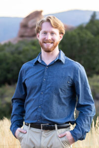 Littleton family photographer South Valley Colorado red rocks photography sunset older children mother father daughter son birthday visit