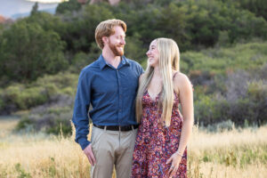 Littleton family photographer South Valley Colorado red rocks photography sunset older children mother father daughter son birthday visit siblings