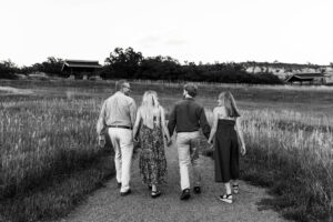 Littleton family photographer South Valley Colorado red rocks photography sunset older children mother father daughter son birthday visit