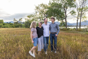 Littleton high school senior photographer Colorado Harriman Lake Dakota Ridge foothills sunset rugby photography sister mother father family