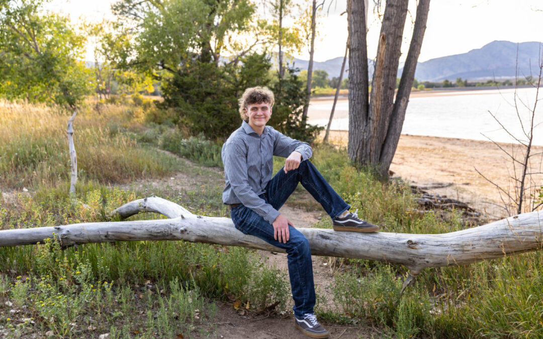 Cedric’s high school senior & family photos at Harriman Lake