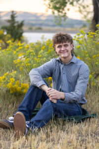 Littleton high school senior photographer Colorado Harriman Lake Dakota Ridge foothills sunset rugby photography sister mother father family fall