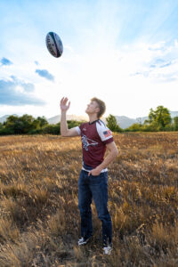 Littleton high school senior photographer Colorado Harriman Lake Dakota Ridge foothills sunset rugby photography sister mother father family