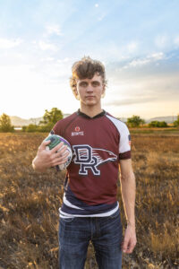 Littleton high school senior photographer Colorado Harriman Lake Dakota Ridge foothills sunset rugby photography sister mother father family game