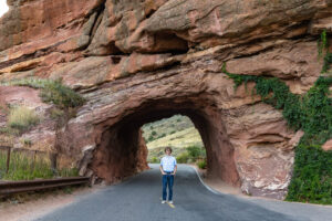 Littleton high school senior photographer Morrison Colorado Red Rocks photography class of 2026 golf golfer Mountain Vista Highlands Ranch