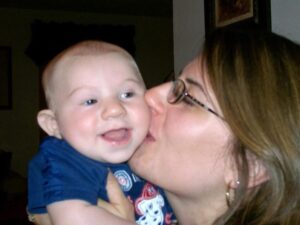 Littleton high school senior photographer baby boy with mom Aimee photography Colorado friend