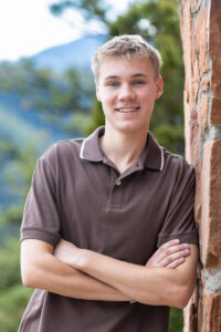 Littleton high school senior photographer bike rider mountain biker Colorado Chatfield photography Mt. Falcon west Harriman Lake son brother class of 2026 swim dive