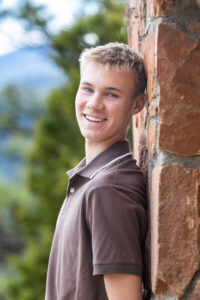 Littleton high school senior photographer bike rider mountain biker Colorado Chatfield photography Mt. Falcon west Harriman Lake son brother class of 2026 swim dive