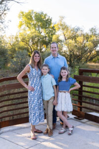 Littleton family photographer Stone House in Lakewood Colorado kids mother father photography brother sister fall sunset golden hour leaves bridge