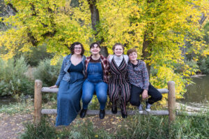 Littleton family and high school senior photographer Lair o' the Bear Colorado photography fall color teenager teen friends kids mother father children siblings