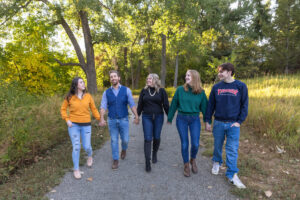 Littleton family photographer Fly'N B park Highlands Ranch Colorado photography fall color teens teenagers adult children siblings mother father sisters brother water pond marriage married