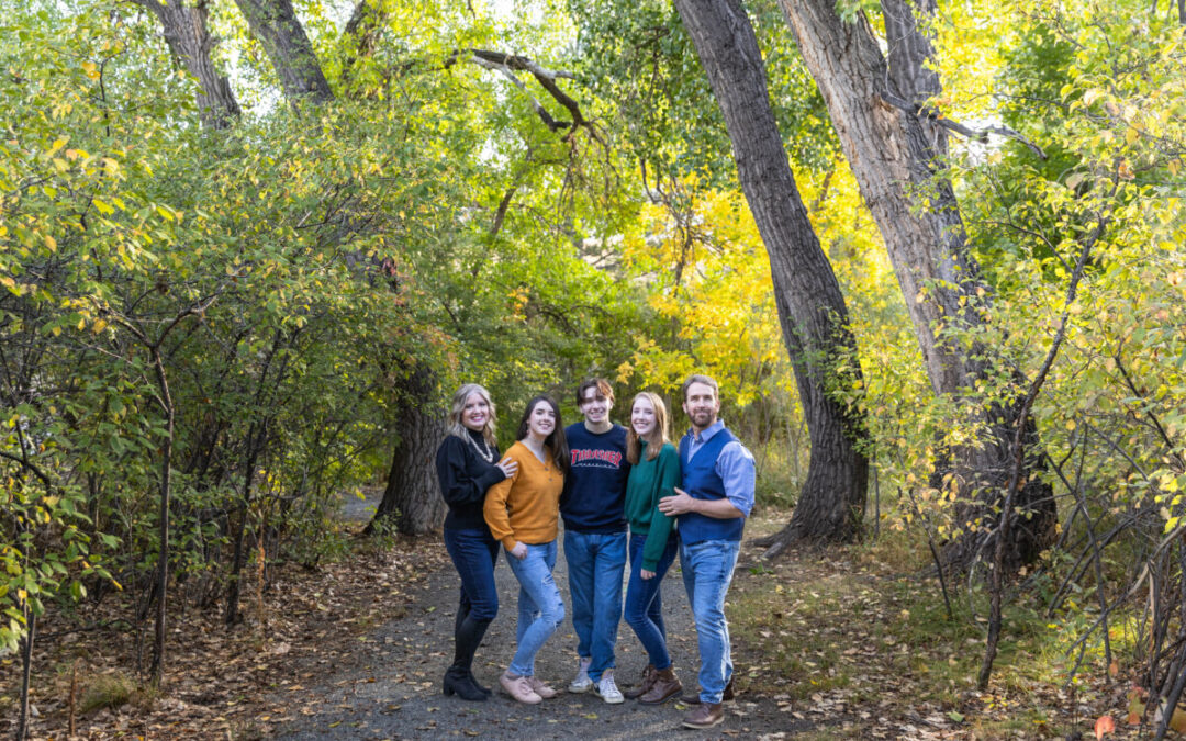 The {S} family photo session at Fly’N B park in Highlands Ranch