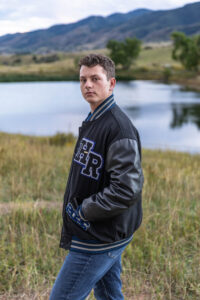 Littleton high school senior photographer Colorado Highlands Ranch Eagle Scout boy scout mountain views nursing Mesa college photography sunset theater red rocks