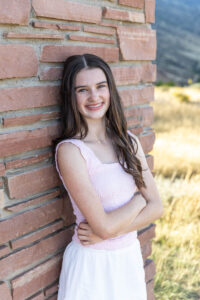 Littleton high school senior photographer and family photographer photography Colorado Mt. Falcon park red rocks teen teenagers mother father siblings sister brother Mines college engineering dancer sunset