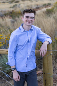 Littleton high school senior photographer and family photographer photography Colorado Mt. Falcon park red rocks teen teenagers mother father siblings sister brother Mines college engineering dancer sunset