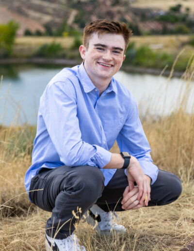 Littleton high school senior photographer and family photographer photography Colorado Mt. Falcon park red rocks teen teenagers mother father siblings sister brother Mines college engineering dancer sunset