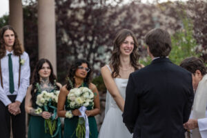 Littleton wedding photographer Colorado Ashley Ridge Wedgewood ceremony photography fall bride groom party reception cake bridal bridesmaids groomsmen bouquet rain outdoor