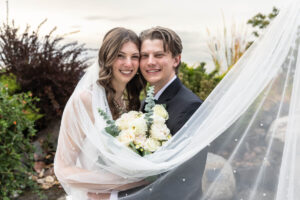 Littleton wedding photographer Colorado Ashley Ridge Wedgewood ceremony photography fall bride groom party reception cake bridal bridesmaids groomsmen bouquet rain outdoor veil