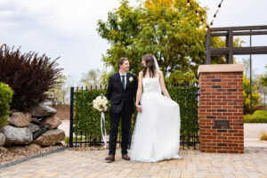 Littleton wedding photographer Colorado Ashley Ridge Wedgewood ceremony photography fall bride groom party reception cake bridal bridesmaids groomsmen bouquet rain outdoor