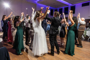 Littleton wedding photographer Colorado Ashley Ridge Wedgewood ceremony photography fall bride groom party reception cake bridal bridesmaids groomsmen bouquet rain outdoor dance dancing