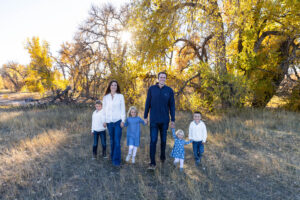Littleton family photographer 17 Mile House park Colorado twins kids siblings fall trees photography sisters brothers mother father children