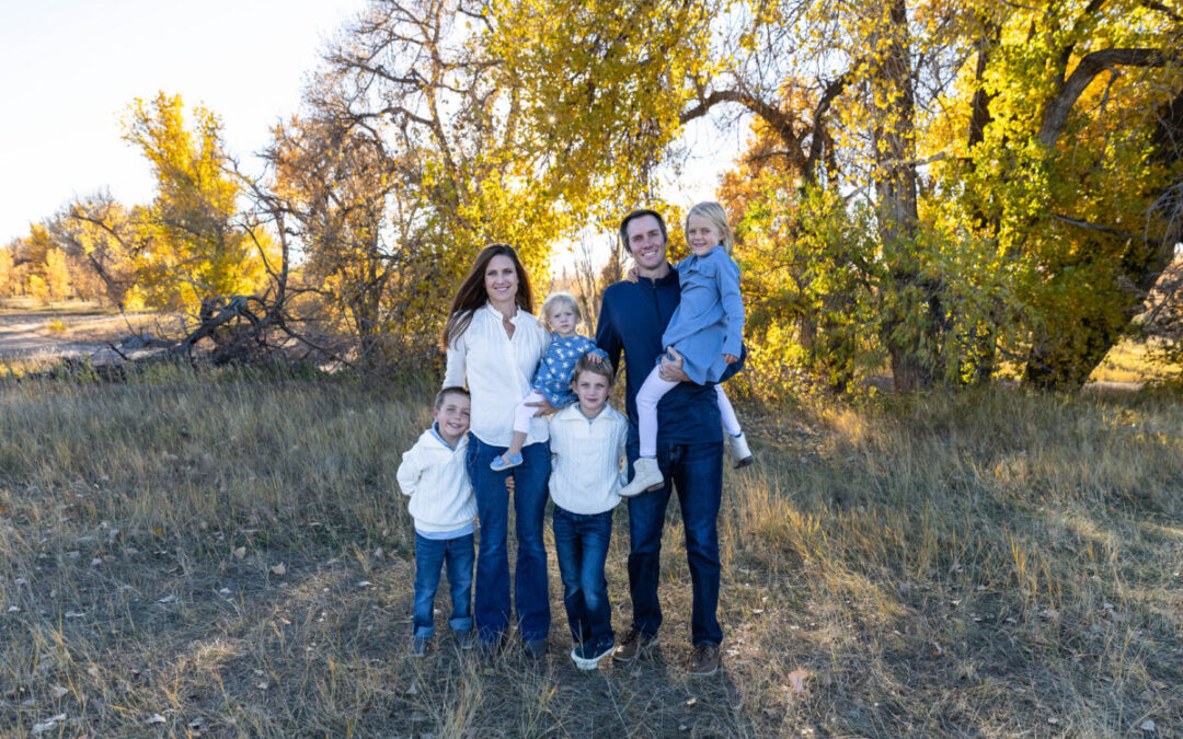 The {E} family at 17 Mile House by Littleton photographer