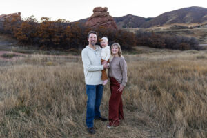 Littleton family photographer extended grandparents grandkids children kids mother father son daughter siblings Colorado South Valley Open Space photography foothills fall red rocks cousins