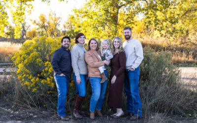 The {L} extended family session at the Carson Nature Center