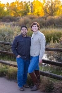 Littleton family photographer extended fall photo session Colorado grandmother granddaughter sisters husbands South Platte river area Carson Nature Center photography mother father child yellow leaves 