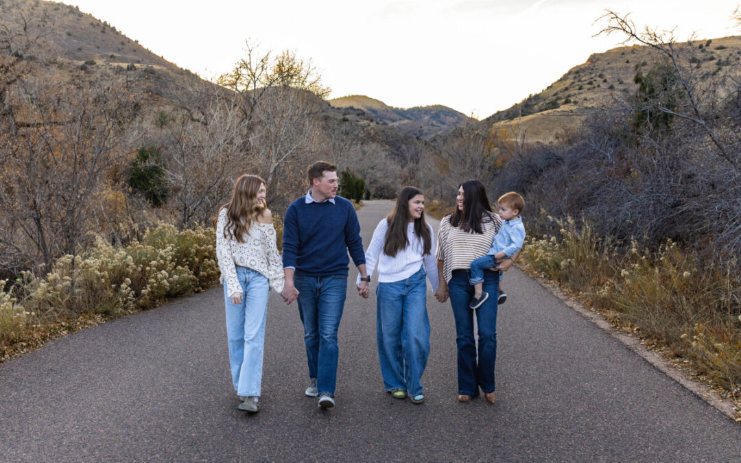 The {R} family at Morrison Park by Littleton photographer