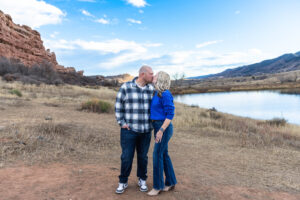 Littleton family photographer South Valley park Colorado red rocks mother father brother sister sibling kids photography foothills sunset fall