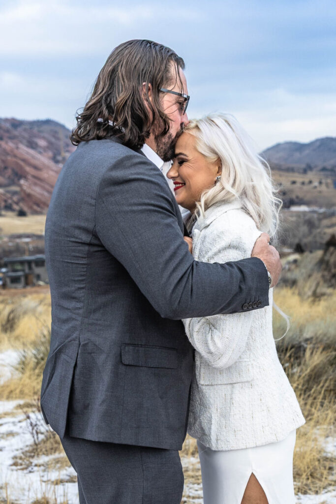 Colorado private elopement ceremony