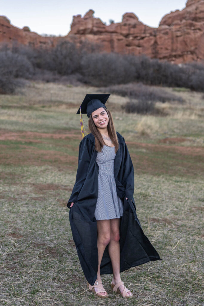 high school graduation photo session