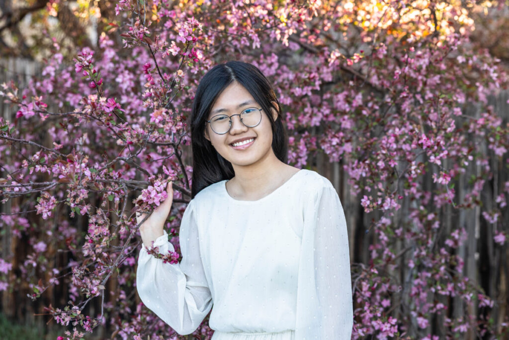 spring blossoms in Littleton photography