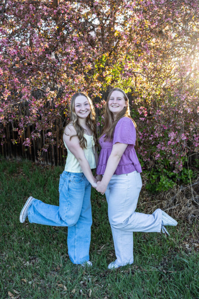 friend photo session with teens