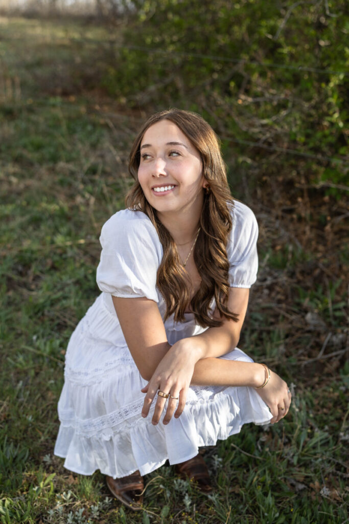 Senior portrait photography session in Littleton